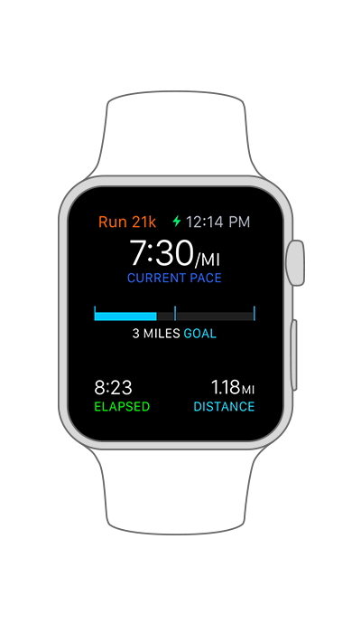 Apple watch half marathon training hot sale