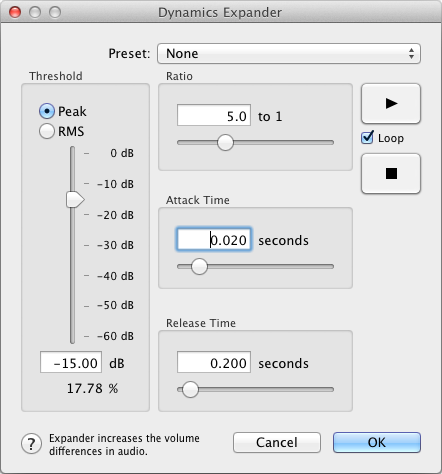 dynamics expander